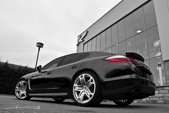 Kahn's new Panamera. Image by Project Kahn.