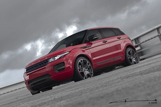 Kahn makes Evoque see red. Image by Kahn.