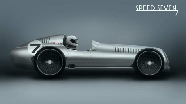 Kahn plans retro racer. Image by A. Kahn Design.