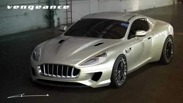 Khan plans 'Vengeance' GT. Image by A. Kahn Design.