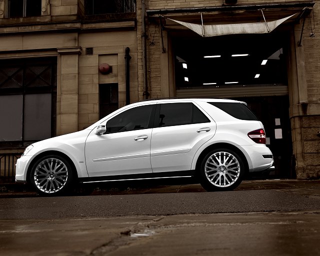 Mercedes ML gets Kahn makeover. Image by Project Kahn.