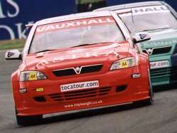 As usual, the four Vauxhalls tussled for position. Picture by Kelvin Fagan.