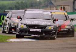 Lexus continued to battle with Alfa Romeo. No works Lexus for 2002 unfortunately. Picture by Kelvin Fagan.