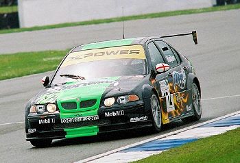 BTCC 2002 at Silverstone - MG's first win of the season. Image by Kelvin Fagan.