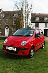 The 2002 Daewoo Matiz SE. Photograph by Kelvin Fagan. Click here for a larger image.