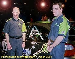 The Junior World Rally team were also launched headed by Evans (left). Image by Kelvin Fagan. Click here for a larger image.