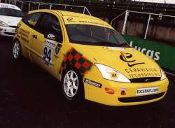 One of the many Ford Focus' in the production class - this is Gareth Howell. Picture by Kelvin Fagan.