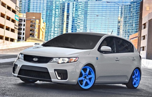 Kia gets sporty for SEMA show. Image by Kia.