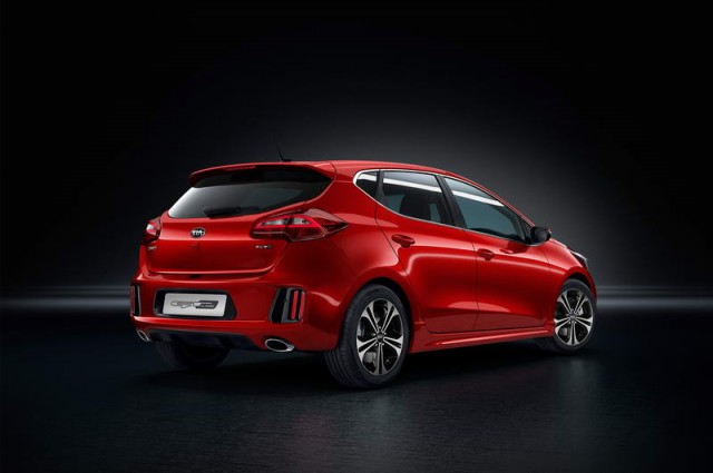 Kia cee'd GT Line has new engine. Image by Kia.