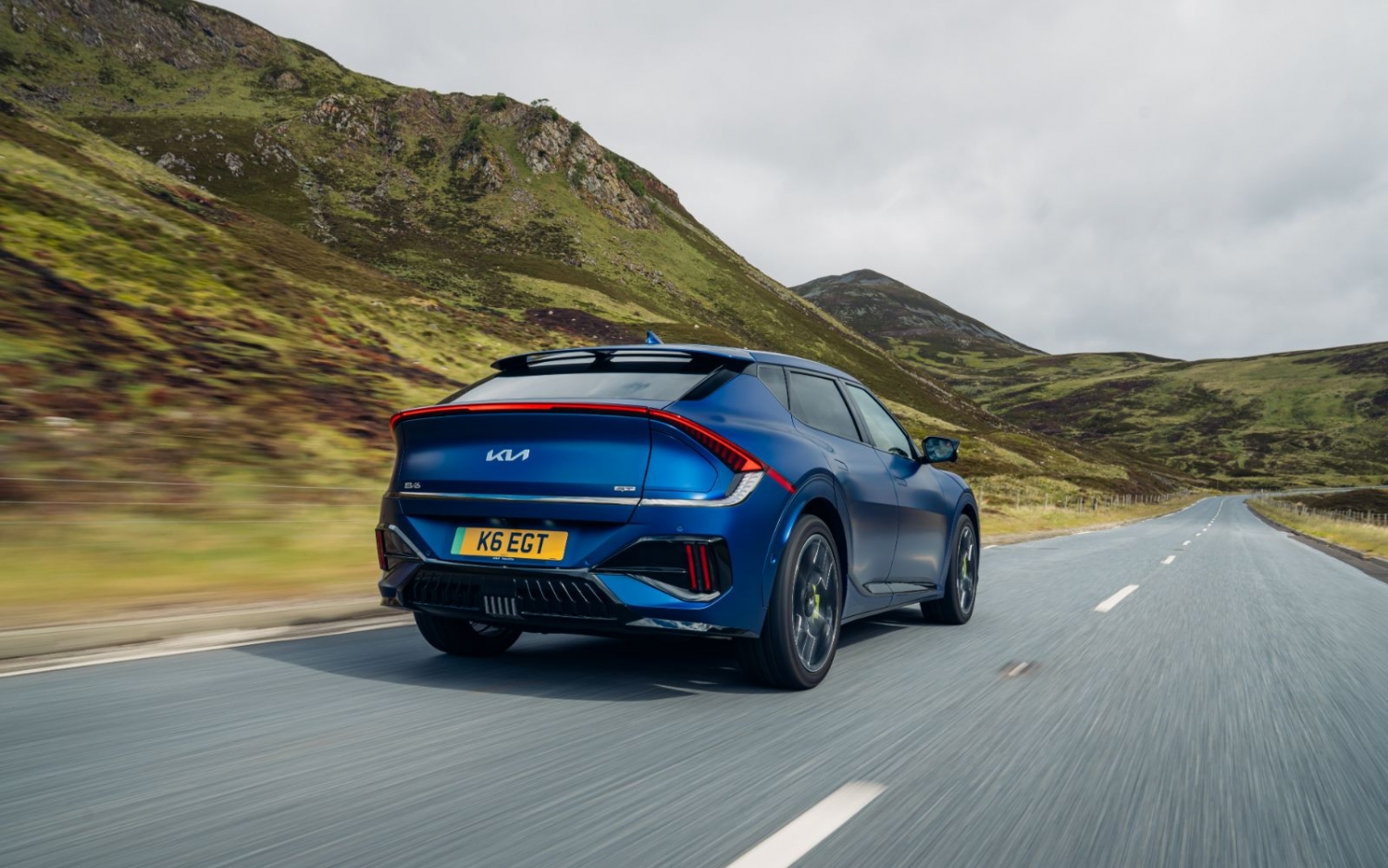 First drive: Kia EV6 GT. Image by Kia.