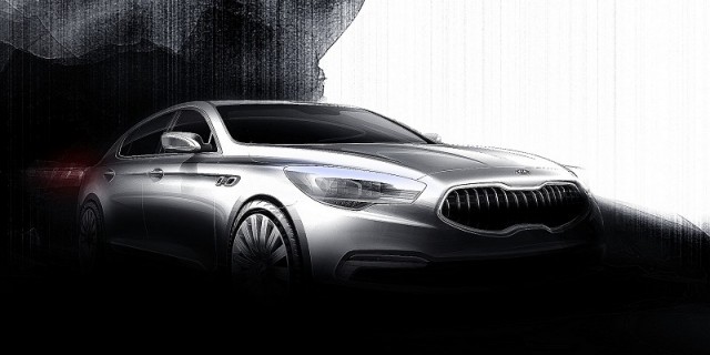 Gallery: Kia makes a BMW 7 Series. Image by Kia.