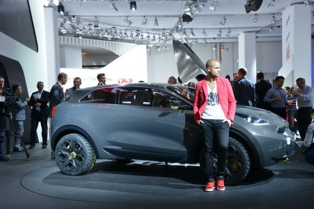 Frankfurt Motor Show: Kia Niro concept SUV. Image by Newspress.