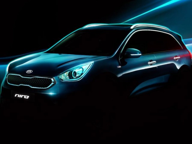 Kia gives glimpse of Niro HUV. Image by Kia.