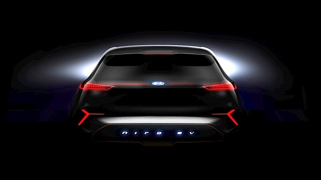 Full-electric Kia Niro previewed. Image by Kia.