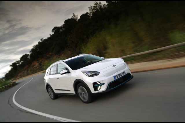 First drive: Kia e-Niro. Image by Kia.