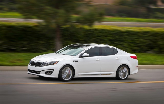 Kia Optima updated for New York. Image by Kia.