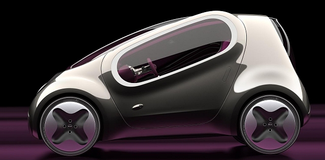 Kia to show electric Pop concept in Paris. Image by Kia.