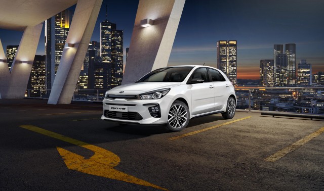 Kia boosts Rios image with GT-Line trim. Image by Kia.