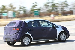 2011 Kia Rio prototype. Image by Julian Mackie.