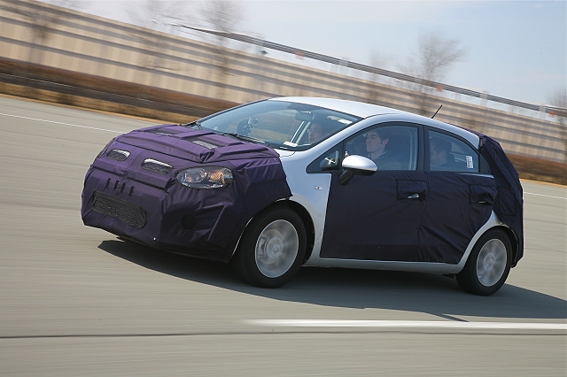 First Drive: 2011 Kia Rio (pre-production). Image by Julian Mackie.