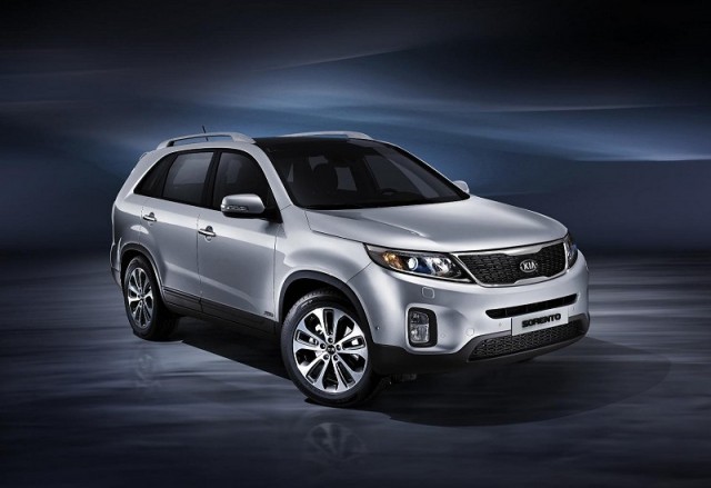 Kia updates the Sorento. Image by Kia.