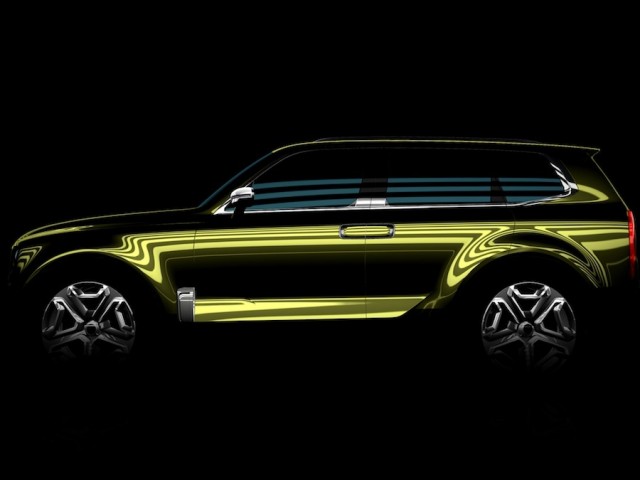 Kia's Detroit concept to be called Telluride. Image by Kia.