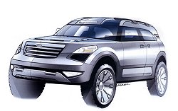 2005 Kia KCDII concept. Image by Kia.