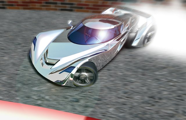 2006 Kia Sidewinder concept car. Image by LA Auto Show.