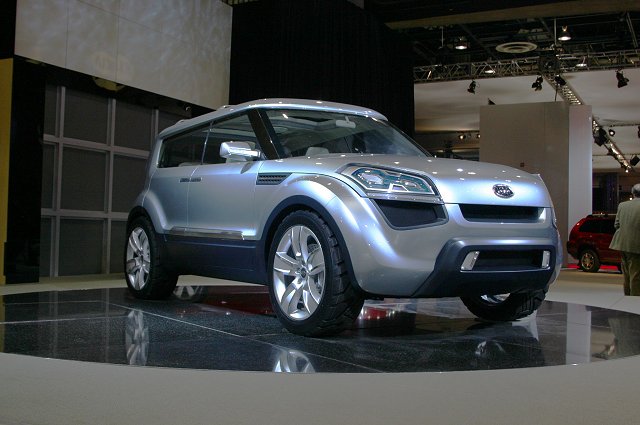 Kia's new crossover concept car has Soul. Image by Shane O' Donoghue.