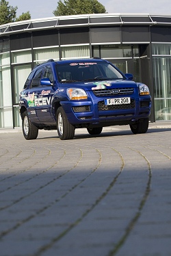 2008 Kia Sportage FCEV. Image by Kia.