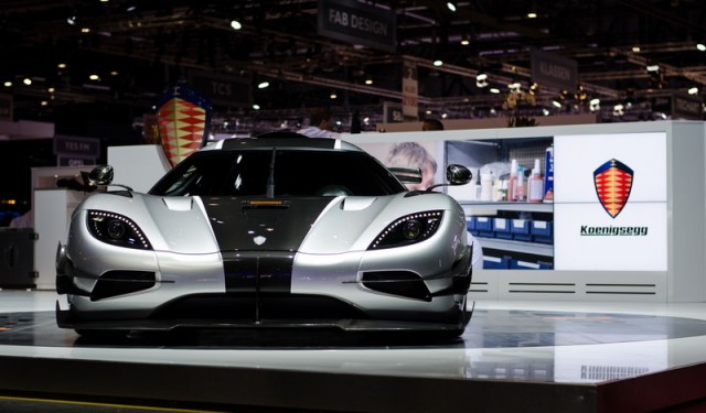 Goodwood hosts UK debut of Agera One:1. Image by Koenigsegg.