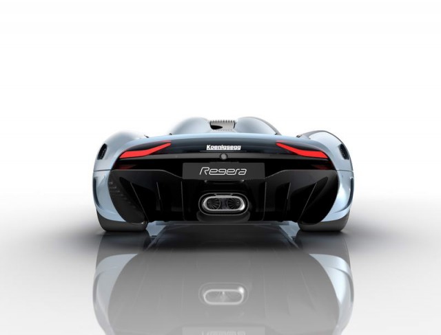 Nutty Regera has 1,500hp and no gears. Image by Koenigsegg.