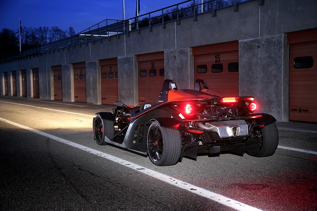 KTM X-Bow focuses on function over form. Image by KTM.