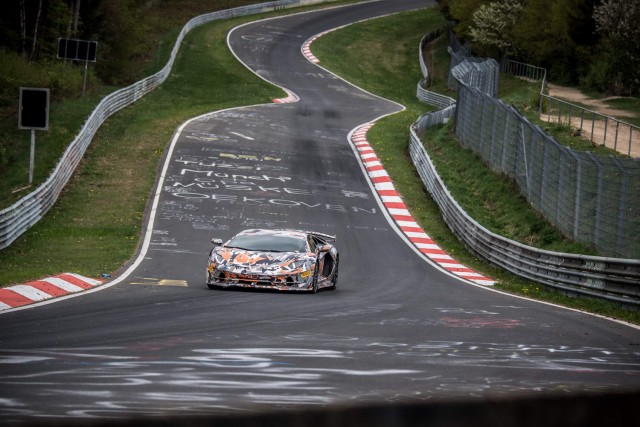 Lamborghini grabs 'Ring record. Image by Lamborghini.