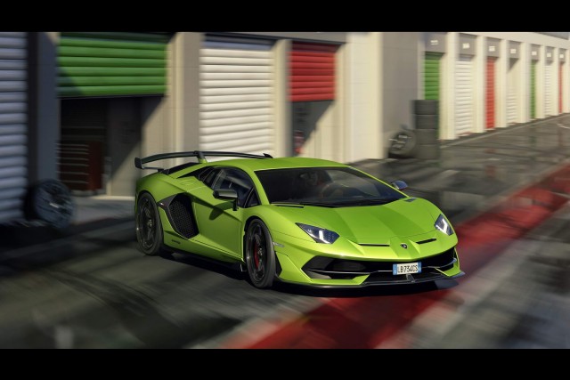 Lamborghini takes Aventador to new heights with SVJ. Image by Lamborghini.