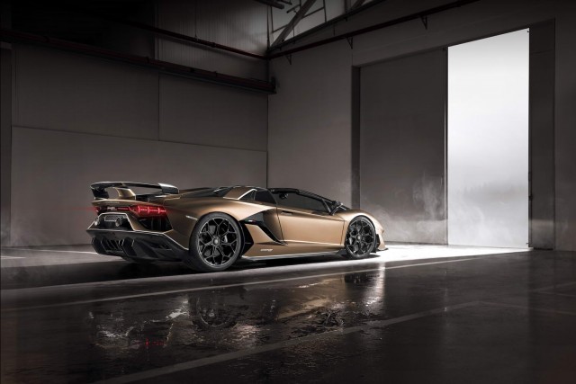 Lamborghini Aventador SVJ Roadster debuts in Geneva. Image by Lamborghini.