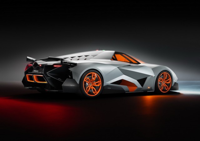 One-off Lamborghini Egoista concept. Image by Lamborghini.
