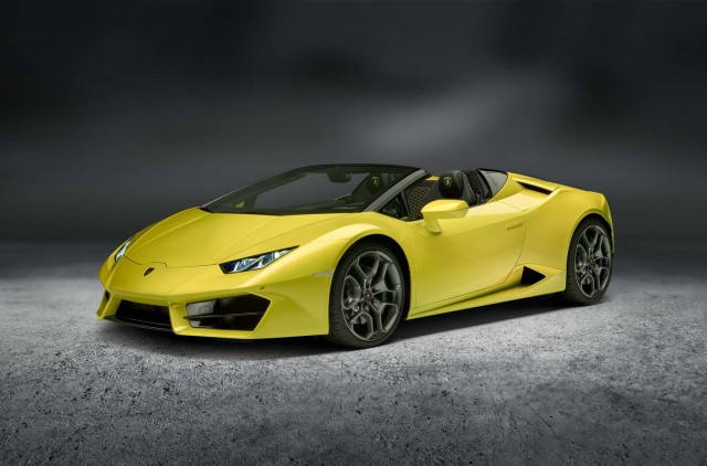 Huracan Spyder announced by Lamborghini. Image by Lamborghini.