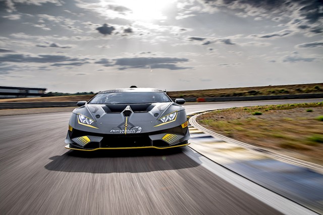 Lamborghini updates Huracan Super Trofeo racer. Image by Lamborghini.