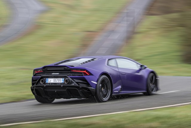 First drive: Lamborghini Huracan Evo RWD. Image by Lamborghini.