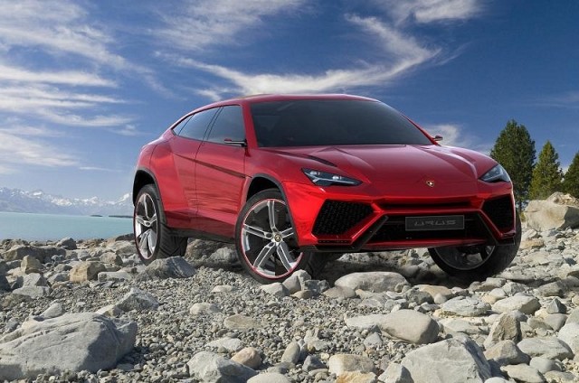 Lamborghini confirms SUV production. Image by Lamborghini.