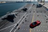 Lamborghini debuts on aircraft carrier. Image by Lamborghini.