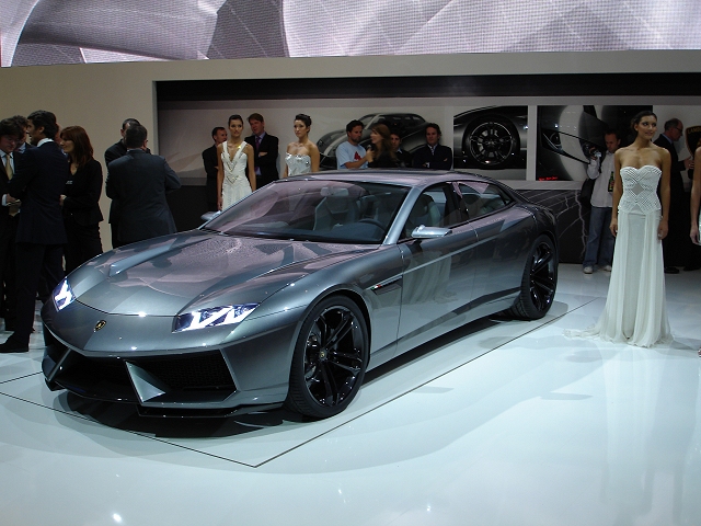 Lamborghini presents its Panamera killer. Image by Kyle Fortune.