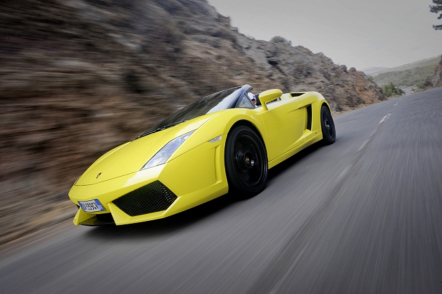 Along came a Spyder. Image by Lamborghini.