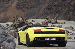 2009 Lamborghini Gallardo LP560-4 Spyder. Image by Lamborghini.