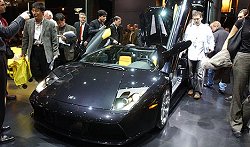 2004 Lamborghini Murcielago Roadster. Image by www.salon-auto.ch. Click here for a larger image. 2004 Lamborghini Murcielago Roadster. Image by www.salon-auto.ch.