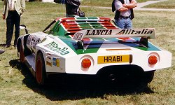 The Lancia Stratos Group 5 racer. Picture by Andrew Cliffe.