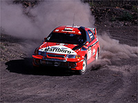 Makinen in action in the WRC - click here to see the latest news