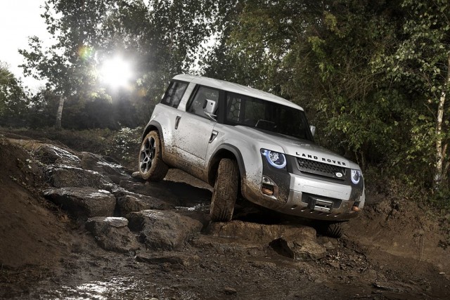 The DC100 - Land Rover's new Defender. Image by Land Rover.