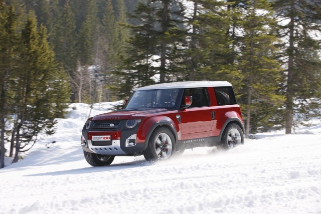 First drive: Land Rover DC100 Defender concept. Image by Nick Dimbleby.